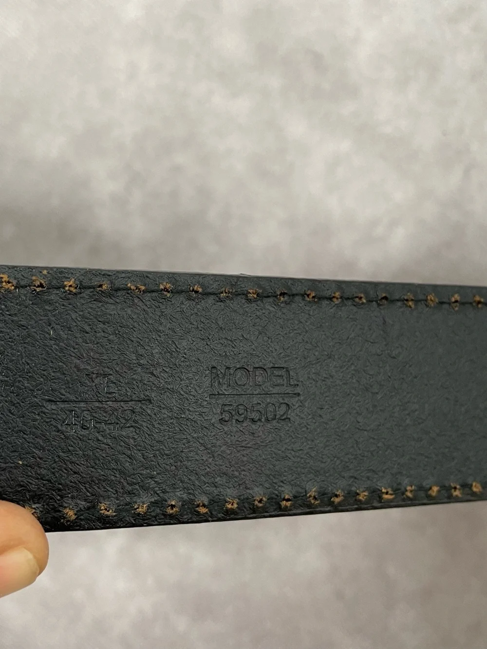 5.11 Tactical Belt Mens Size XL 40-42 Black Leather Military Army Brass Buckle